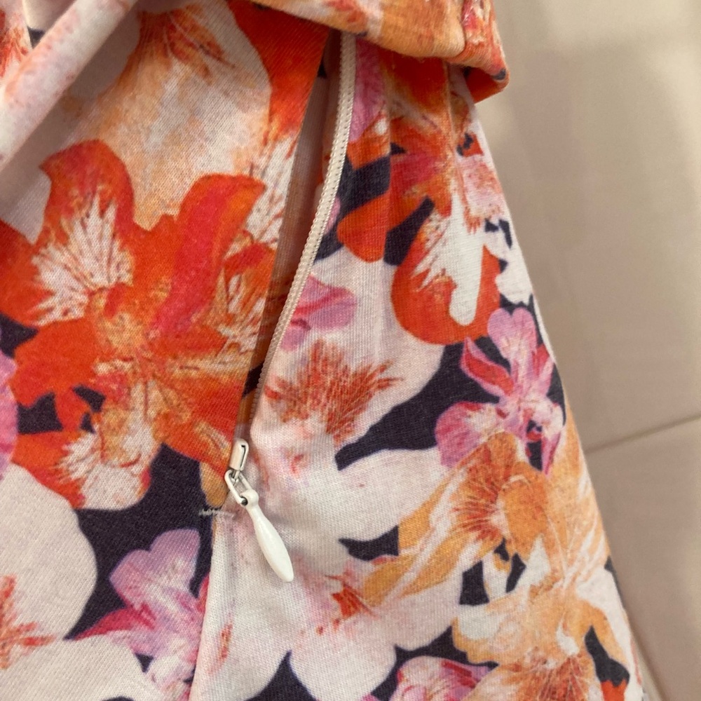 Turquoise & Floral Fold-waist Travel Skirt Duo - Picture 10 of 10